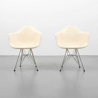 Charles & Ray Eames "DAR" Chairs, Pair