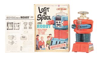 Remco Plastic Battery Operated Lost In Space Robot In Box. 