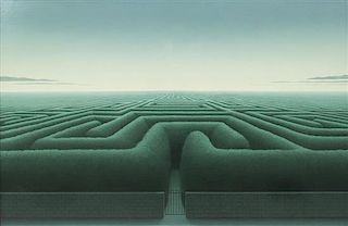 Bruce Stark Lowney, (American, b.1937), The Labyrinth, 1983