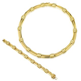 Tiffany & Co. Bracelet and Necklace Set