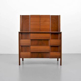 Edmond Spence Sculpted Front Chest/Cabinet