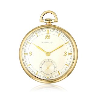 Tiffany & Co. Pocket Watch in 14K Gold