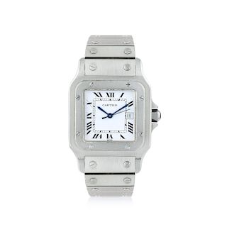 Cartier Santos Watch in Steel