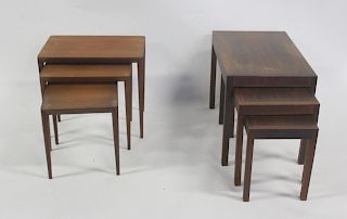 MIDCENTURY. Lot Of 2 Nesting Tables to Include