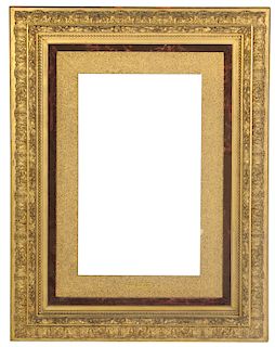 19th Century Gilt wood and Composition Frame