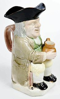 Early Ralph Wood Staffordshire Toby Jug