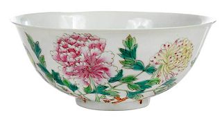 Finely Enameled Chinese Bowl, Qianlong