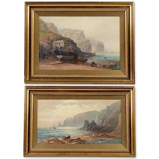 Thomas Hart (1830-1916, British), pair paintings
