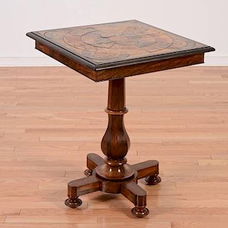 Victorian specimen wood side table