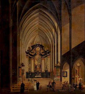 Morganstern
(German, 1738-1819)
Gothic cathedral