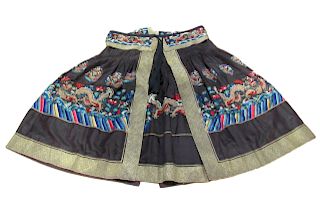 Chinese Court Official's Summer Skirt.
