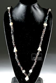 Lovely Bactrian Stone Beaded Necklace