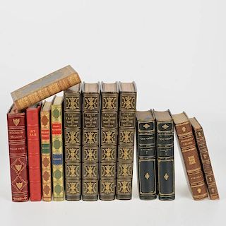 Books: Group of (13) fine bindings