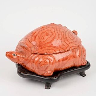 Chinese Export porcelain turtle tureen