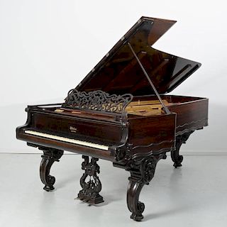 Weber, New York grand piano in rosewood case