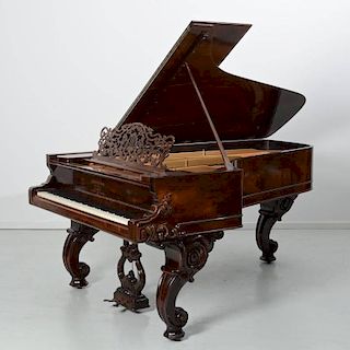 Steinway & Sons grand piano in rosewood case