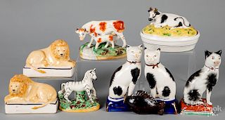 Collection of Staffordshire