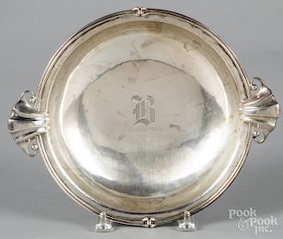 Art Nouveau sterling silver bowl