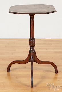 New England Federal cherry candlestand