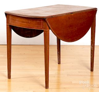 Federal inlaid mahogany Pembroke table
