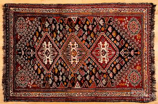 Semi antique Hamadan carpet