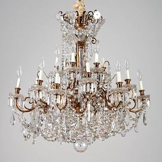 Louis XV style 18-light chandelier