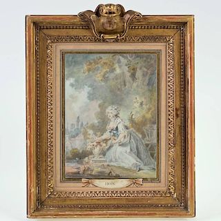 Attrib. to Claude-Jean Houin (1750-1817, France), painting