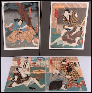 KUNISADA/Toyokuni III Woodblock Prints