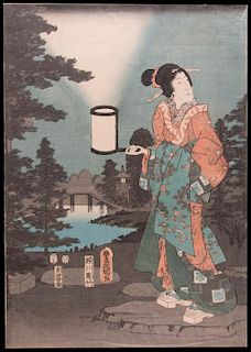 HIROSHIGE & KUNISADA Woodblock Prints