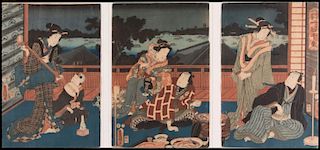 KUNISADA/Toyokuni III Woodblock Print