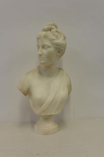 UNSIGNED. Fine Quality and Large Bust of Diana