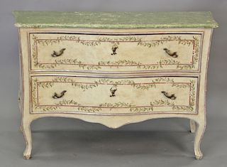Louis XV style two drawer commode. ht. 34in., wd. 53in.