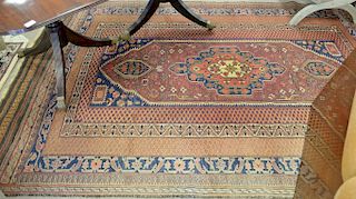 Flatweave Oriental area rug. 6'5" x 10'