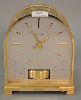 Lecoultre Atmos clock (unusual form). ht. 8 1/4 in.