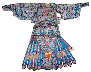 Chinese Elaborately Embroidered Imperial Robe