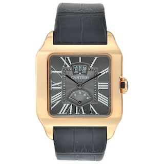 CARTIER SANTOS DUMONT POWER RESERVE REF. 3596 wristwatch.