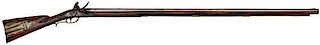 Early Flintlock Pennsylvania-Made Rifle 