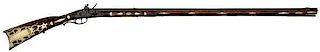 Flintlock Kentucky Rifle by Henry Noll, Franklin Co., Pa. 
