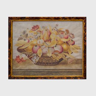 Octavianus Monfort (1646-1696): Natura morta di frutta: A Pair
