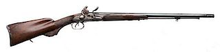 Napoleonic Era French Double-Barrel Flintlock Shotgun 