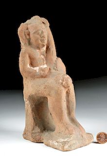 Romano-Egyptian Terracotta Votive - Phallic Harpocrates