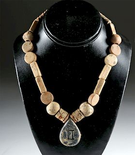 Mesopotamian Stone Bead Necklace