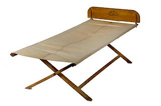 Folding Army Cot Dated 1862  