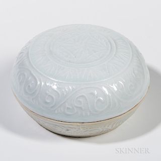 Qingbai-glazed Covered Box