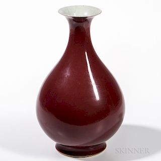 Sang-de-Boeuf Bottle Vase