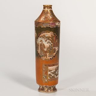 Satsuma Bottle Vase