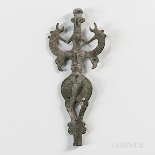 Bronze "Master of Animals" Sculpture