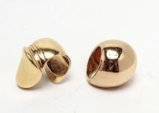 Gold-Tone Male Member Erotic Ring & Another, 2