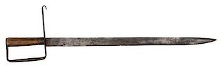 US Civil War Confederate Arkansas-Type Short Sword 