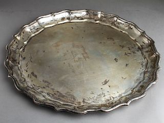 Frank Smith Silver Co. Sterling Charger Round Tray